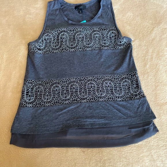 J. Crew Sleeveless Lace Top - Size XS - Picture 5 of 12